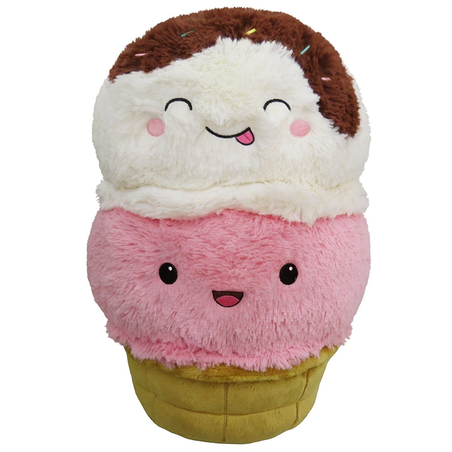 Ice Cream Cone Squishable 15 inch - Stuffed Animal by Squishable (104165) - Walmart.com