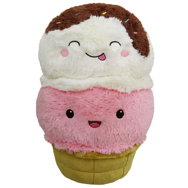 Ice Cream Cone Squishable 15 inch Stuffed Animal by Squishable
