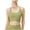 Army Green, variant on Sports Bras for Women Wirefree Crossover Strap Full Coverage High Support Activewear Yoga Bra Tops