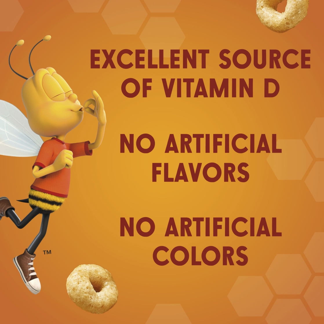 (10 pack) Honey Nut Cheerios Breakfast Cereal Cup, Gluten Free, Single Serve Cereal, 1.8 oz