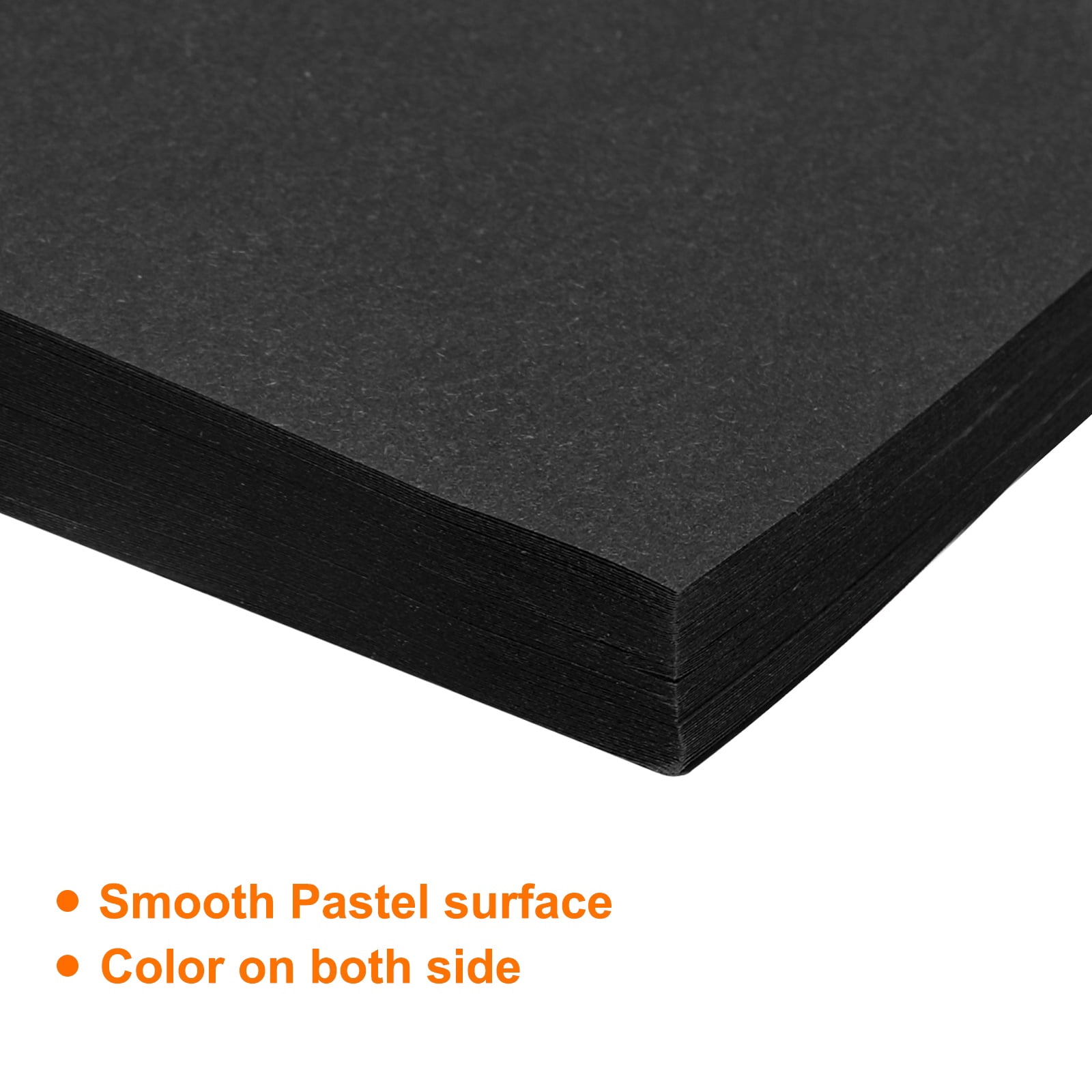 Uxcell 75 Sheets Origami Paper Double Sided 10x10 Inch(25x25cm) 70GSM Origami Paper Square Sheet Easy Fold for Beginners DIY Arts Crafts Projects, Black