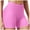 Hot Pink, variant on felwors Seamless Biker Shorts High Waisted Tummy Control Scrunch Workout Yoga Running Orange for Size XL