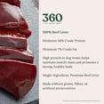 thumbnail image 6 of 360 Pet Nutrition Freeze Dried Raw Beef Liver Dog Treats, 4oz, 6 of 6
