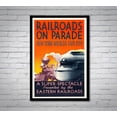 thumbnail image 2 of World Fair 1939 - Railroad - Vintage Travel Poster (11x17Inches), 2 of 6