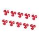 thumbnail image 1 of Reemplazo De Hélices, Reemplazo Fácil 10 Piezas Hélice De 3 Cuchillas Para Modelo De Juguetes De Bricolaje ANGGREK Rojo, 1 of 8