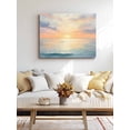 thumbnail image 4 of Ocean Sunset Wall Art for Living Room,Canvas Picture Wall Decor for Bathroom Bedroom,Modern Orange Blue Oil Painting Seagull Painting Artwork for Office Kitchen Hallway Dining Room Home Decor 20"x24", 4 of 8