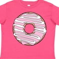 thumbnail image 4 of Inktastic Pink Donut, Doughnut, Glaze, Icing, Frosting Boys or Girls Toddler T-Shirt, 4 of 5