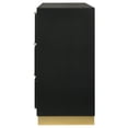 thumbnail image 5 of Caraway 6-drawer Dresser Black, 5 of 12