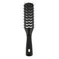 thumbnail image 2 of EHJRE 2x2 Side Vented 9 Row Styling Hairbrush Detangler Comb for Wet Black , Black, 2 Pcs, 2 of 7