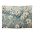 thumbnail image 5 of Autua Dandelions Sky Field Tapestry Wall Hanging Unique Style Graphic Tapestries for Home Wall Decor Living Room Bedroom Apartment Farmhouse Dorm 40x30inch, 5 of 6