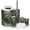 Color 4, variant on Bathroom Accessory Set 6 Piece with Green Bamboo Forest Doves Bamboo Forest Bridge River Peacock Toothbrush Holder, Soap Dispenser, Soap Dish, Trash Can, Toothbrush Cup, Toilet Brush Holder