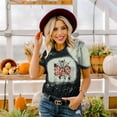 thumbnail image 4 of KimSoong Women Halloween Boo T-Shirt Funny Ghost Pumpkin Spider Graphic Print Shirt Tee Top, 4 of 7