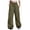 A-Army Green, variant on Women Y2K Cargo Pants, Wide Leg Baggy Pants Women,Lightweight Hip Hop Pants Streetwear with Drawstring L2 Yellow