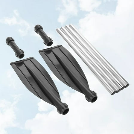 OULII Rowing Paddle Dual Purpose Kayak Paddle Aluminum Alloy 1Pack