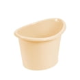 thumbnail image 2 of Cubo de baño,Cubo de baño Bañera Bañera,Bañera portátil con asiento para sentarse y sumergirse,Cubo de bañera para bebé Cubo de bañera,Cubo de bañera Cubo de ducha Beige, 2 of 8