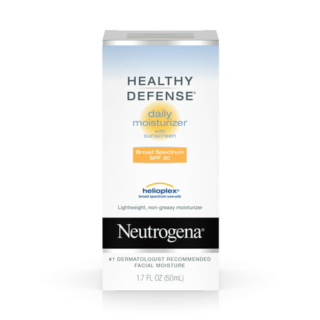  Healthy Defense Hydratant quotidien pour les peaux sensibles à large spectre écran solaire FPS 30 1.7 Fl. Oz.