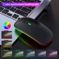 thumbnail image 2 of M Buder Mouse Inalámbrico 2.4G Recargable M40 Negro, 2 of 9