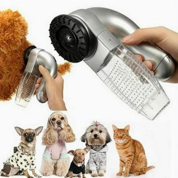 Electric Pet Hair Suction Device Cat Dog Massager Cleaning Hair Brush