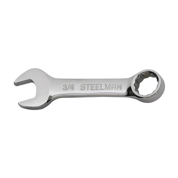 STEELMAN 3/4-Inch Stubby Size 12-Point SAE Combination Wrench, 82584