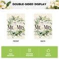 thumbnail image 6 of SM-XLHN MR. and MRS. Wedding Garden Flag 12x18 Inch Double Sided Outside, Floral Marriage Welcome Romantic Yard Outdoor Decoration, 6 of 6