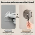 thumbnail image 3 of Needhep Door Hanger Back Of Door Clearance Small Adhesive Wall Hooks, Slatwall Accessories Slatwall Panel Hooks Heavy Duty Stainless Steel Coat Hook, For Necklaces Towels (Clear), 3 of 7