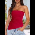 thumbnail image 4 of Camiseta Sin Mangas Sexy de Moda de Verano Roja M, 4 of 7