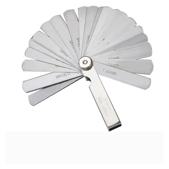 32/20/16pcs In1 Feeler Gauge Stainless Steel Gap Gauge Foldable Feeler Gauges Measuring Tool Feeler ,Easy to Install
