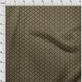 thumbnail image 3 of oneOone Cotton Flex Brown Fabric Flower Artistic Craft Projects Decor Fabric Print By The Yard 40 Inches Wide, 3 of 4