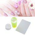 thumbnail image 4 of HILABEE Transparent Nail Stamper Scraper Set Nail Stamping Tool No Misplacement Nail Art Yellow, 4 of 9