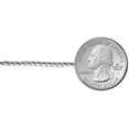 thumbnail image 3 of Savlano 925 Sterling Silver 2.5mm Solid Italian Rope Diamond Cut Twist Link Chain Necklace With Gift Box For Men & Women - Made in Italy, 3 of 6