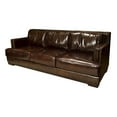 thumbnail image 2 of Emerson Top Grain Leather Sofa in Saddle Color, 2 of 3