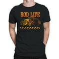 thumbnail image 2 of Classic Hot Rod Life Flames Men's T-shirt, 2 of 3