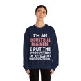 thumbnail image 4 of Funny Saying Industrial Engineer Learning School Sa Gildan 18000 Sweatshirt, 4 of 4