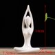 thumbnail image 2 of Estatua de yoga de cerámica, figura decorativa para interiores y exteriores, para el hogar y el jardín. Los 7.5x4.5x14cm, 2 of 6