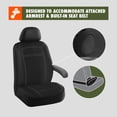 thumbnail image 5 of Ozark Trail Heavy Duty Black Truck Seat Covers 2-Pack, 5 of 8