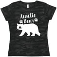 thumbnail image 3 of Inktastic Auntie Bear in White Women's T-Shirt, 3 of 5