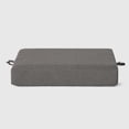 thumbnail image 4 of WestinTrends Solace Outdoor Patio Furniture Seat Chair Square Cushions Without Welt, Set of 2, 20" x 19", Grey, 4 of 8