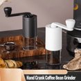 thumbnail image 3 of Molinillo De Café Manual, Molinillo De Café En Grano Con Manivela, Molinillo De Café Portátil De Mano, Núcleo De Cerámica, Ajustes Ajustables Para Café Expreso, 3 of 7