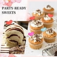 thumbnail image 6 of Uxcell Heart Cupcake Toppers Love Heart Cake Toppers Mini Cupcake Picks, Fit for Wedding Engagement Birthday Party Red, 6 of 7