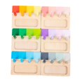 thumbnail image 2 of Esquirla 6 Pcs Tri de Couleurs Montessori avec Échecs, Éducatif Sensoriel, 2 of 8