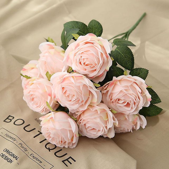 Flores artificiales 10 cabezas Sincero dalia para hogar boda fiesta