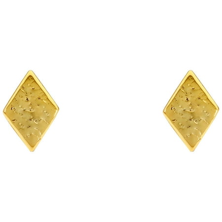 Gorjana Cortez Diamond Gold Stud Earrings