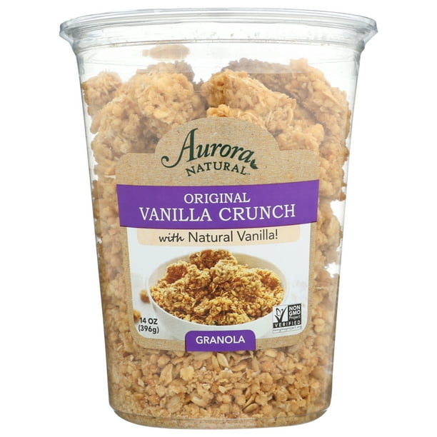 Aurora Natural Products Vanilla Crunch Granola, 14 Oz.