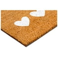 thumbnail image 5 of Calloway Mills 112281729 White Trio Heart Doormat 17" x 29", 5 of 12