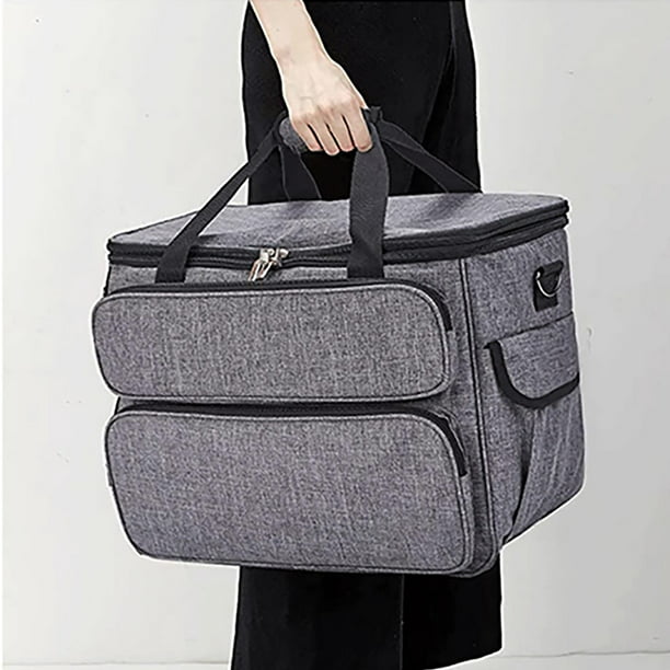 1pc Portable Sewing Machine Bag, Multifunctional Sewing Accessories Storage  Bag, Large Capacity Sewing Machine Tote Bag, Travel Home Organizer Bag Wit