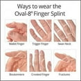 thumbnail image 7 of 3pp oval-8 finger splint-6, 7 of 7