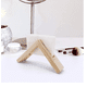 thumbnail image 4 of 2pcs Servilletero Triangular De Madera Minimalista 12 Cm Xtellar cafe, 4 of 4