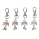 thumbnail image 5 of 30 juegos de llaveros de ángel con forma de campana de ángel blanco y rosa, llavero de perla, decoración para fiesta de baby shower, etiqueta para bolsa de regalo, colgante para llave, recuerdos, 5 of 14