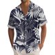 thumbnail image 1 of Hawaiian Shirt For Men, Men's Vintage Button Down Bowling Shirts Short Sleeve Summer Beach Shirt 2XL, 1 of 5