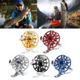 thumbnail image 2 of Sinyiin Fly Reel, 53mm/50g All Metal Fishing Reel with Upgraded Base, Lightweight Mini Fly Wheel Fishing Tackle For Trout Pike, 2 of 21